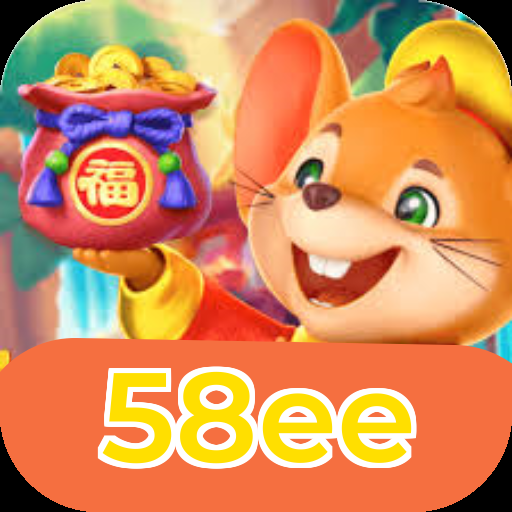 Interface do aplicativo 58ee mostrando jogos disponíveis no iOS e Android